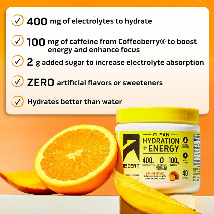 ENERGY DRNK ORANGE MANGO