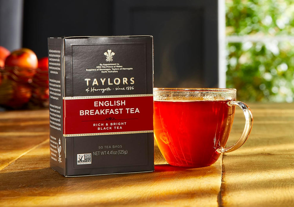 Taylors Of Harrogate  English Breakfast Tea Bags  50 Bag