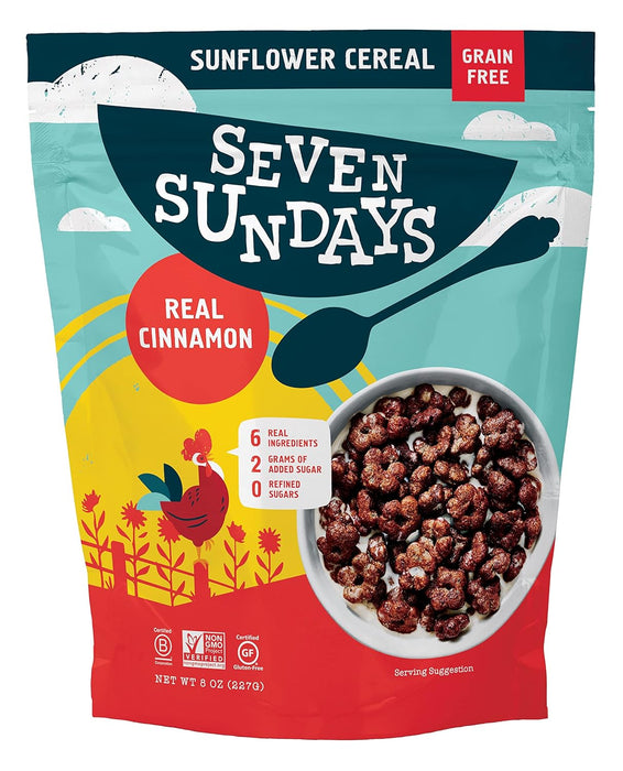 Seven Sundays  Sunflower Cereal Real Cinnamon   8 Oz