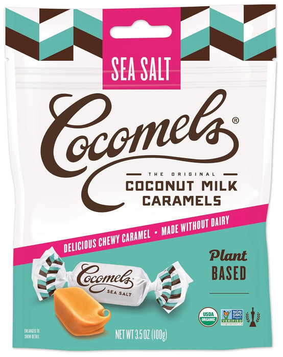 Cocomels Organic Coconut Milk Caramels Sea Salt 3.5 oz