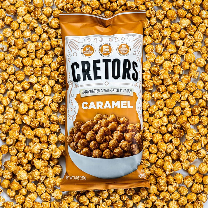 Cretors  Popcorn Just The Caramel  8 Oz