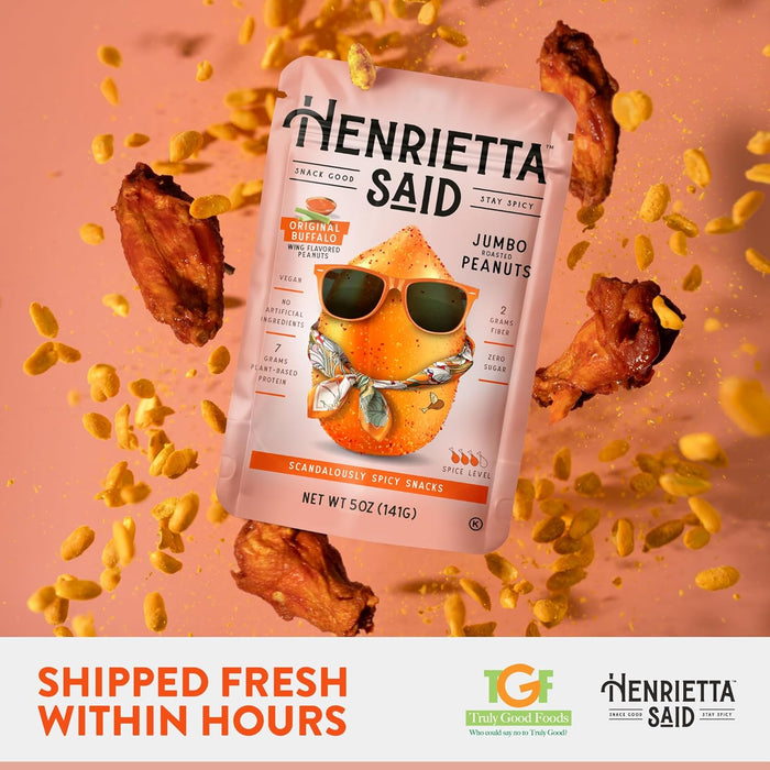 Henrietta Said Original Buffalo Peanuts 5 oz