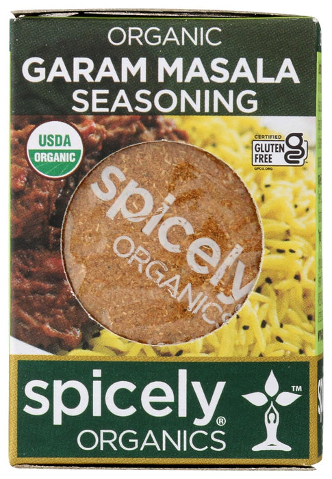 Spicely Organics  Organic Garam Masala Seasoning  .5 Oz