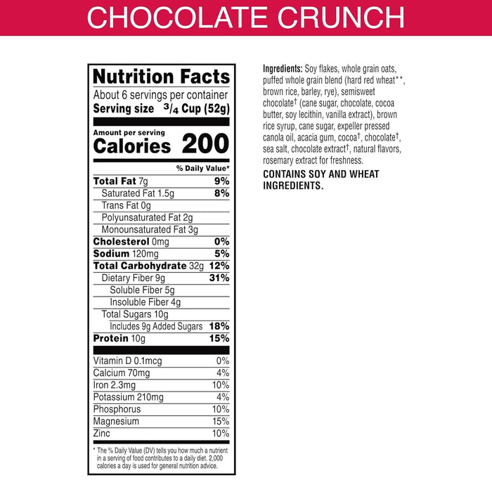 Kashi  Cereal Go Chocolate Crunch   12.2 Oz