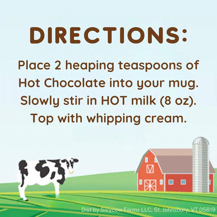 Silly Cow Farms  Chocolate Pumpkin Spice Hot Chocolate Mix   16.9 oz