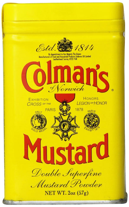 Colmans Dry Mustard Powder 2 oz