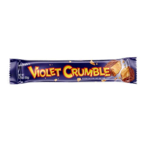 Violet Crumble Shattering Chocolate Coated Honeycomb 1.75 OZ