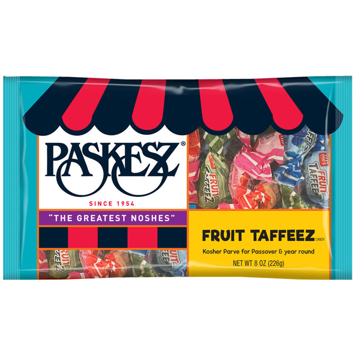 Paskesz TAFFY FRUITY 8 OZ