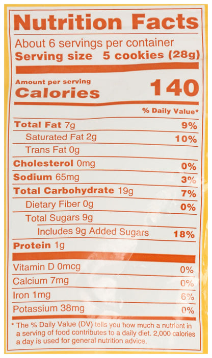 Cybeles Free to Eat Mini Chocolate Chip Cookie 6 Ounce