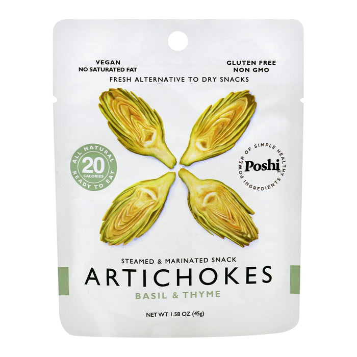 Poshi  Snack Artichokes Marinated Veg. Artichokes  1.58 Oz