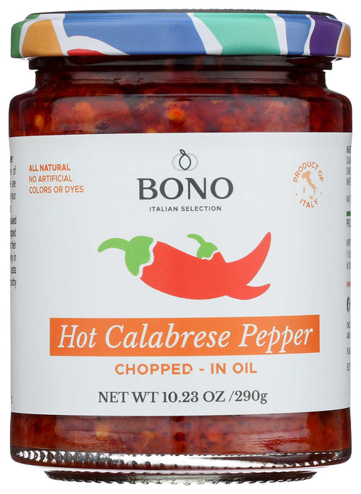 Bono Pepper Hot Calabrese Chopped 10.23 oz