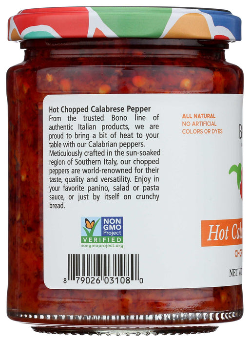 Bono Pepper Hot Calabrese Chopped 10.23 oz