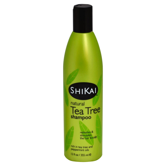 Shikai  Shampoo Natural Tea Tree  1 Each  12 Fl Oz