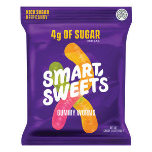 Smartsweets Gummy Worms 1.8 oz