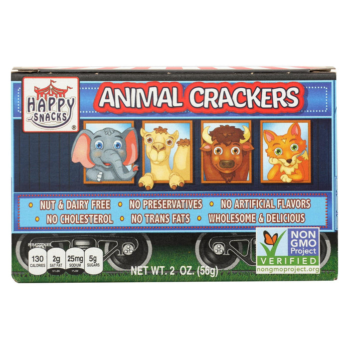 Happy Snacks  Cracker Non-Gmo Animal  2 Oz