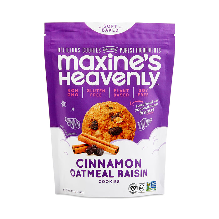 Maxine'S Heavenly  Cookies Cinnamon Oatmeal Raisin  7.2 Oz