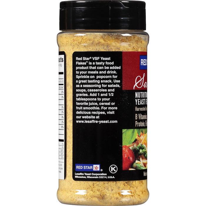 Red Star  Nutritional Yeast Flakes Savory Flavor   5 Oz