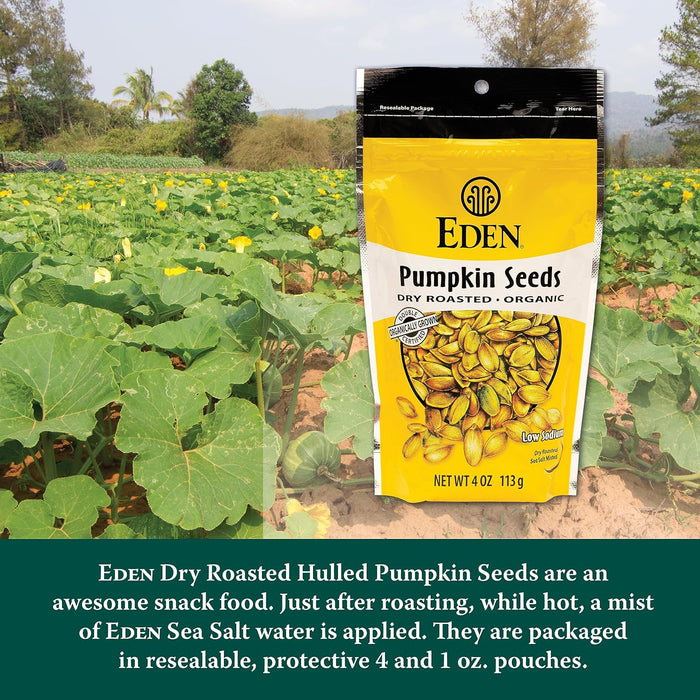 Eden Foods Organic Pumpkin Seeds Dry Roasted 4 oz