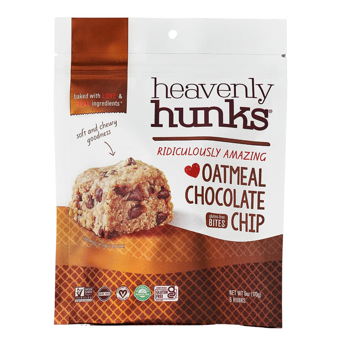 Heavenly Hunks Oatmeal Chocolate Chip Cookie  6 Oz