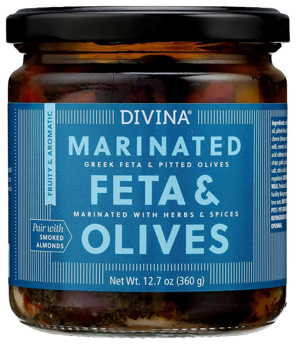 Divina Marinated Feta & Olives 12.7 oz