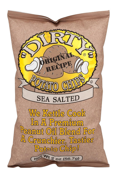 Dirty Potato Chips  Original Recipe Sea Salted Potato Chips  2 Oz