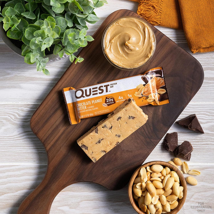 Quest Nutrition  Protein Bar Chocolate Peanut Butter   2.12 Oz