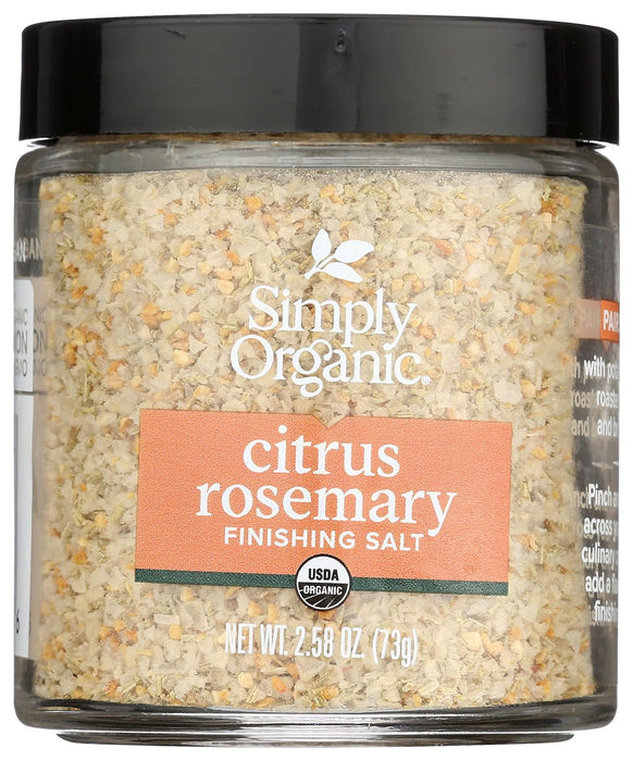 Simply Organic Salt Og2 Citrus Rosemary 2.58 OZ