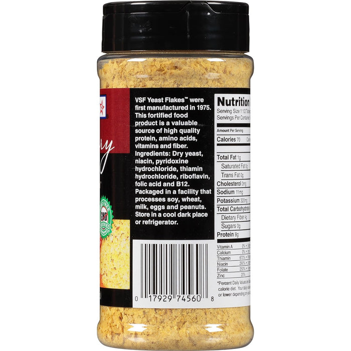 Red Star  Nutritional Yeast Flakes Savory Flavor   5 Oz