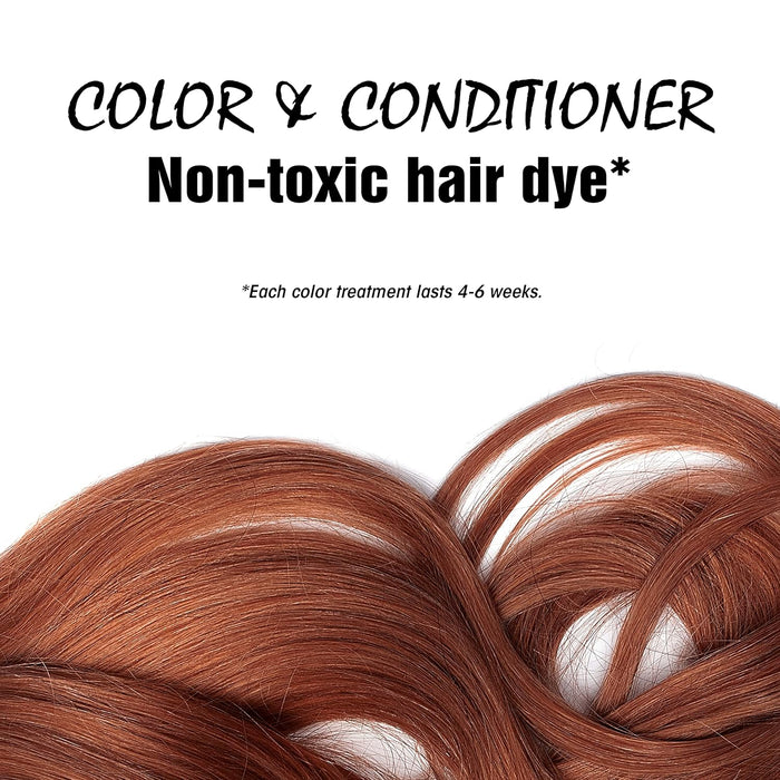 Light Mountain  Organic Hair Color And Conditioner Red  1 Each  4 Oz