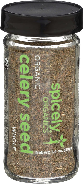 Spicely Organics  Organic Celery Seeds  1.4 Oz