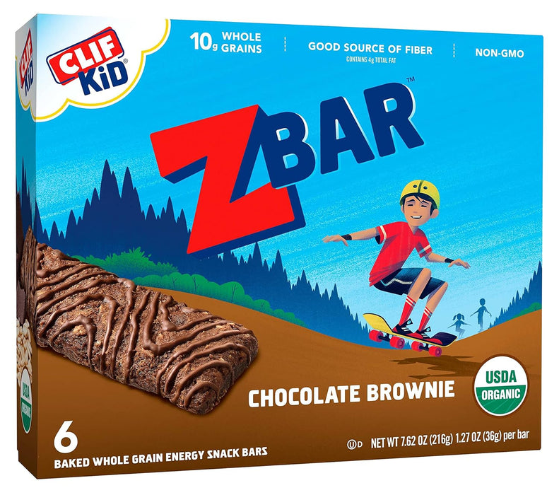 Clif Kid  Kids Protein Bar Organic Chocolate Brownie   1.27 Oz