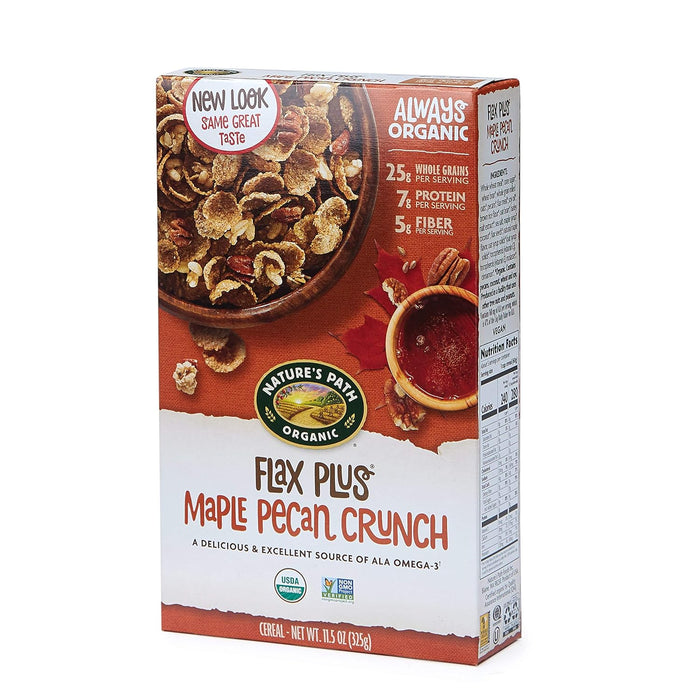 Nature'S Path Maple Pecan Crunch Cereal Individual Pouches  11.5 Oz