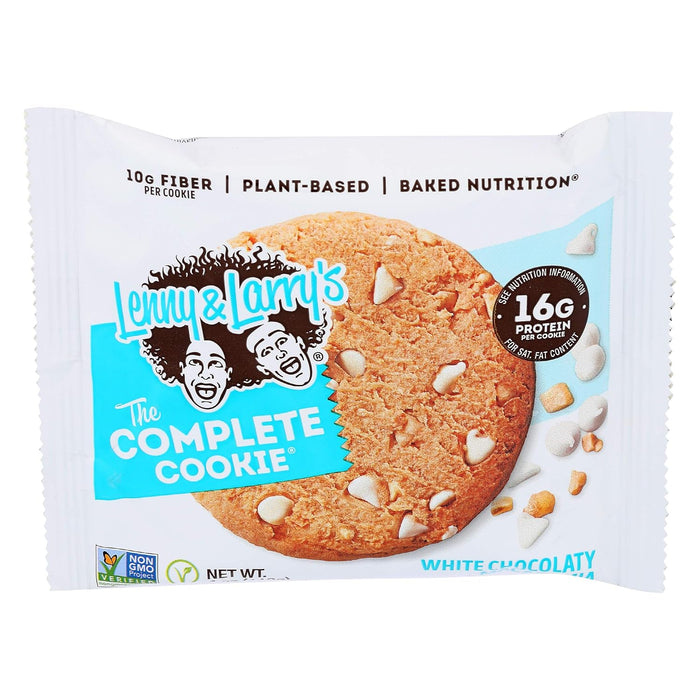 Lenny & Larry'S  The Complete Cookie White Chocolate Macadamia  4 Oz