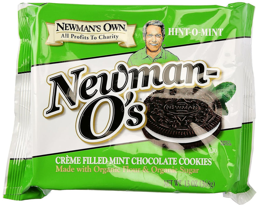 Newman'S Own  Newman O'S Hin O Mint Creme Cookies  13 Oz