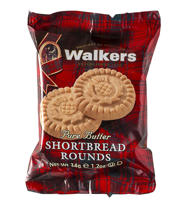 Walker`S Shortbread  Rounds Pure Butter Cookies  1.2 Oz