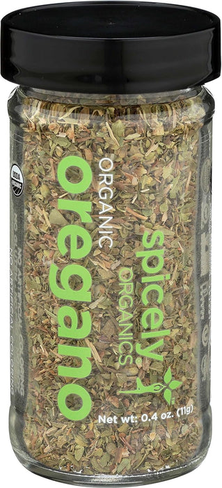 Spicely Organics  Organic Oregano  0.4 Oz