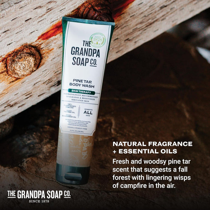 The Grandpa Soap Co.  Pine Tar Body Wash  1 Each  9.5 Oz