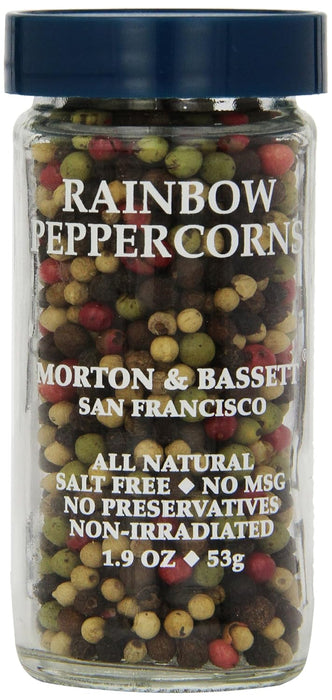 Morton & Bassett  Seasoning Rainbow Peppercorns  1.9 Oz