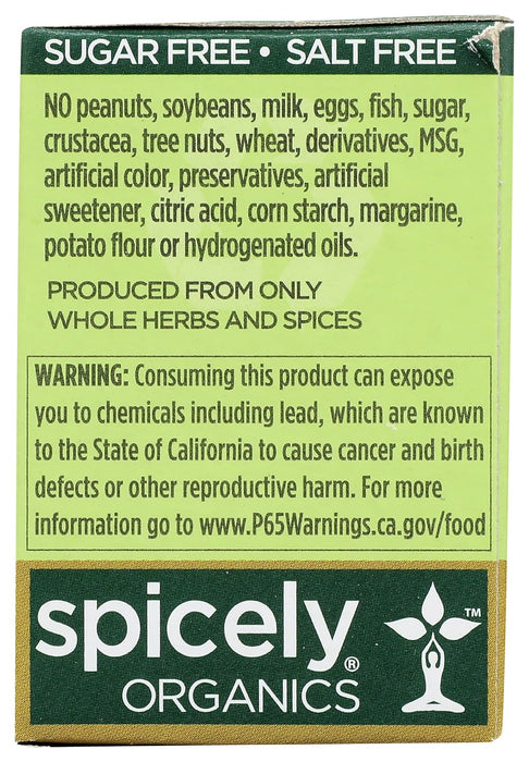 Spicely Organics  Organic Caraway Seeds  .35 Oz