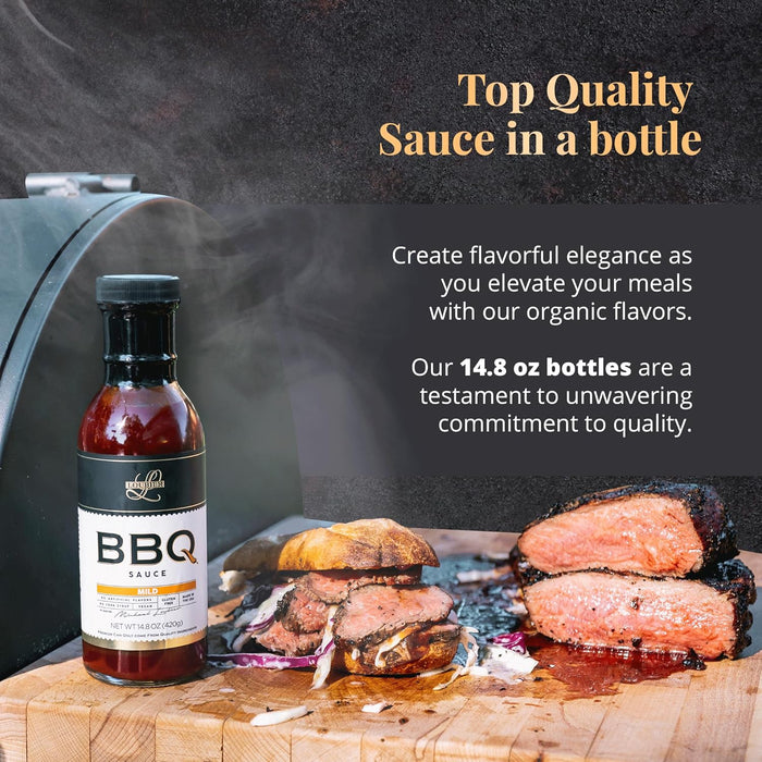 Loubier Gourmet Premium BBQ Sauce Mild 14 OZ