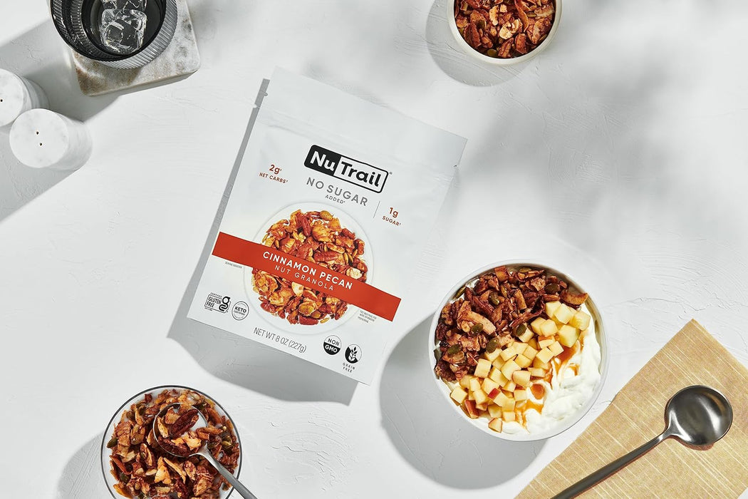 Nutrail Granola Cinnamon Pecan 8 OZ