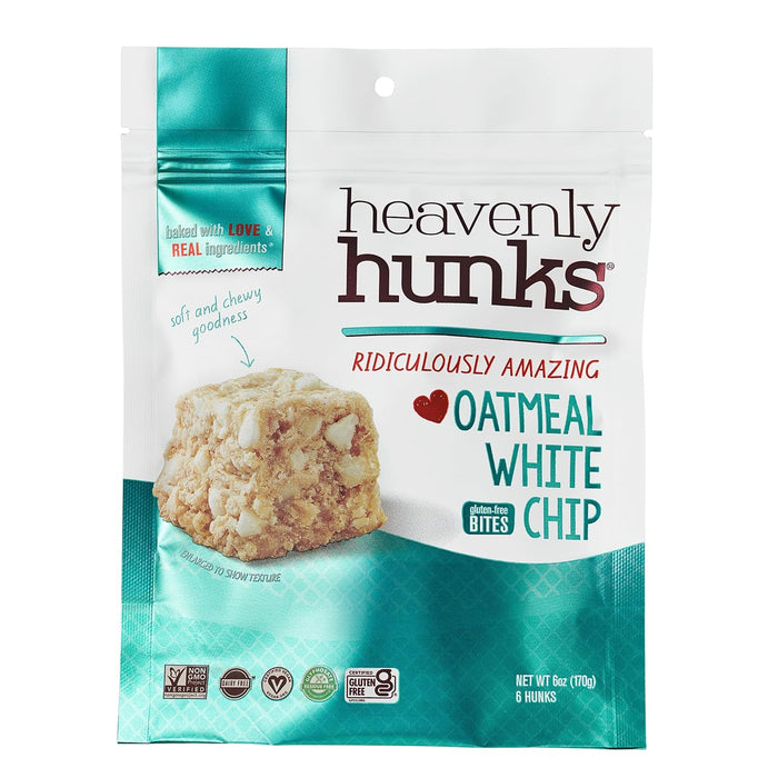 Heavenly Hunks Oatmeal White Chip Cookie 6 OZ