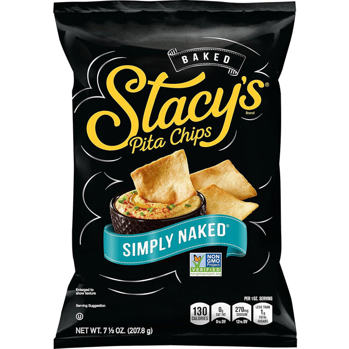 Stacy`S  Simply Naked Pita Chips  7.33 Oz