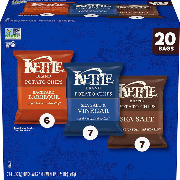 Kettle Brand Potato Chips 20 1 Oz