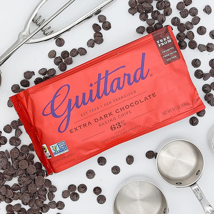 Guittard  Extra Dark Chocolate Baking Chip   11.5 Oz