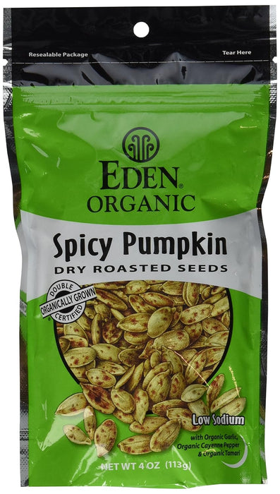 Eden Foods Organic Pumpkin Seeds Spicy 4 oz