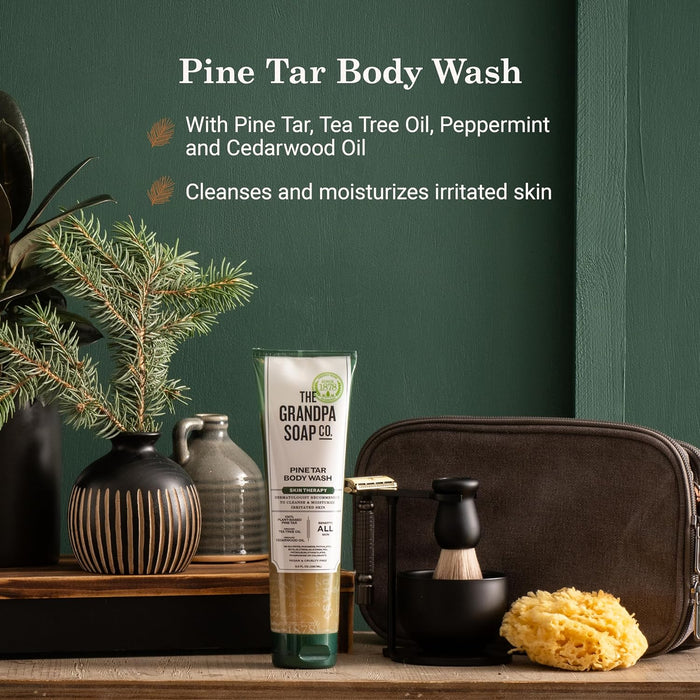 The Grandpa Soap Co.  Pine Tar Body Wash  1 Each  9.5 Oz