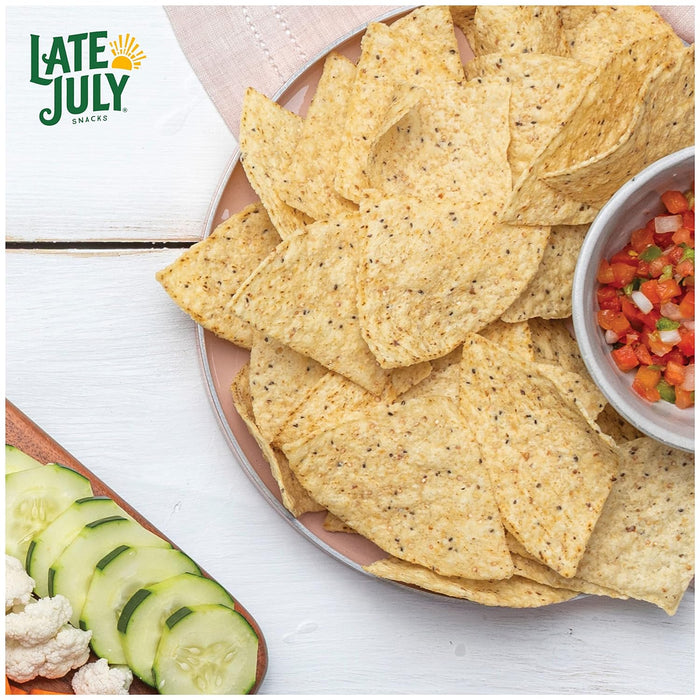 Late July  Organic Chia And Quinoa Tortilla Chips  10.1 Oz