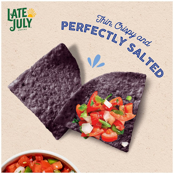 Late July  Organic Blue Corn Tortilla Chips  10.1 Oz