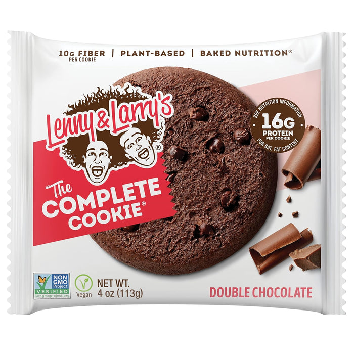 Lenny & Larry'S Cookie Double Chocolate Cookie  4 Oz